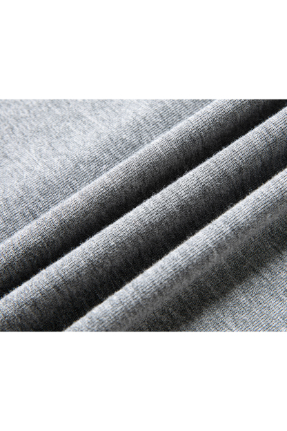 Grey Elegant Knitted Suit