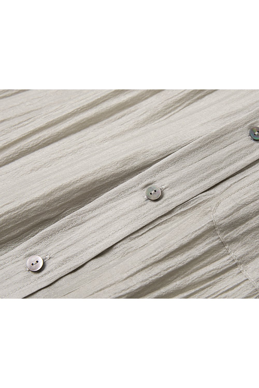 Tea Color Pleated Set