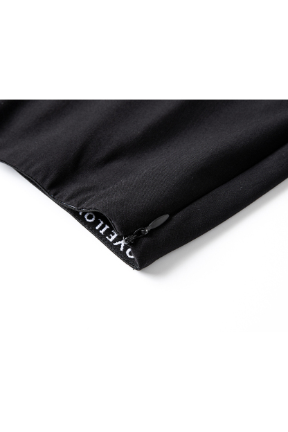 Wool Blend Black Skirt