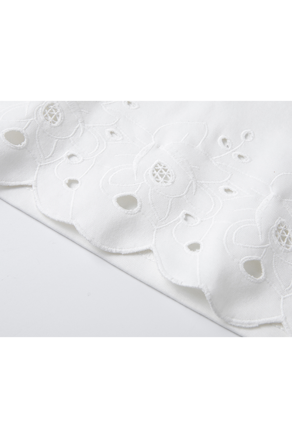 Soft Lace Long-Sleeved T-Shirt-VIMLYSTORE