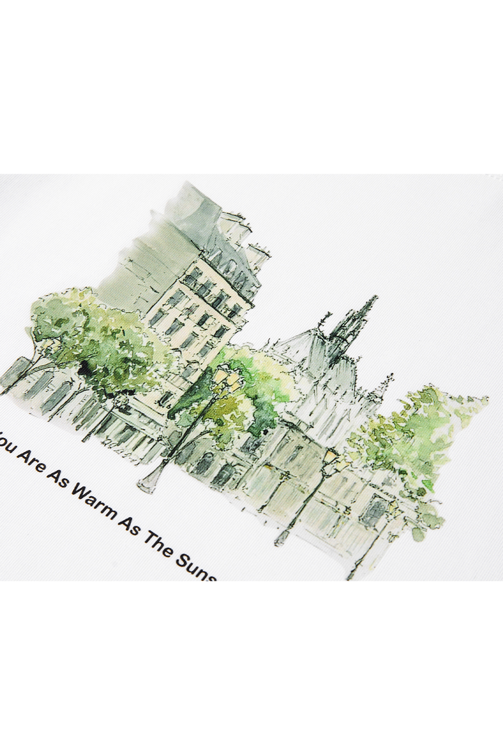 Cityscape Print T-Shirt