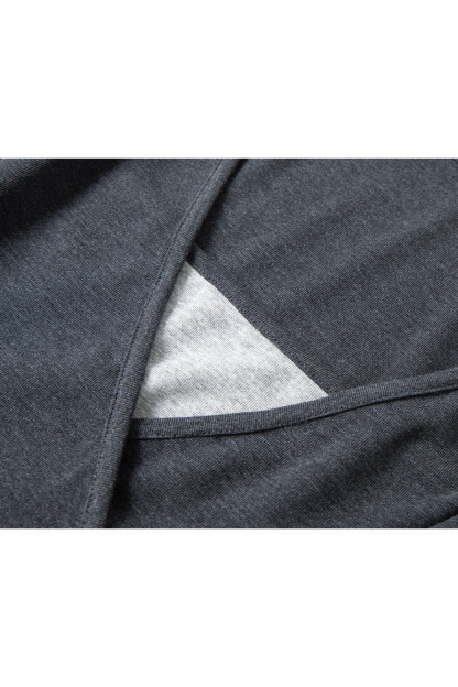 Fake Two-Piece V-Neck Suit