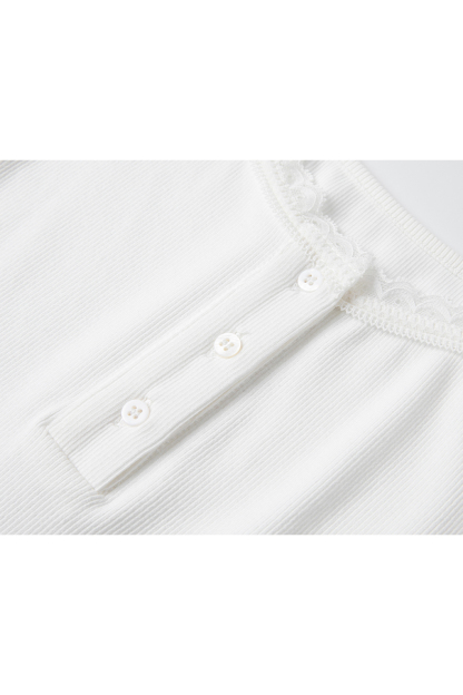 Lace Knitted Suspenders