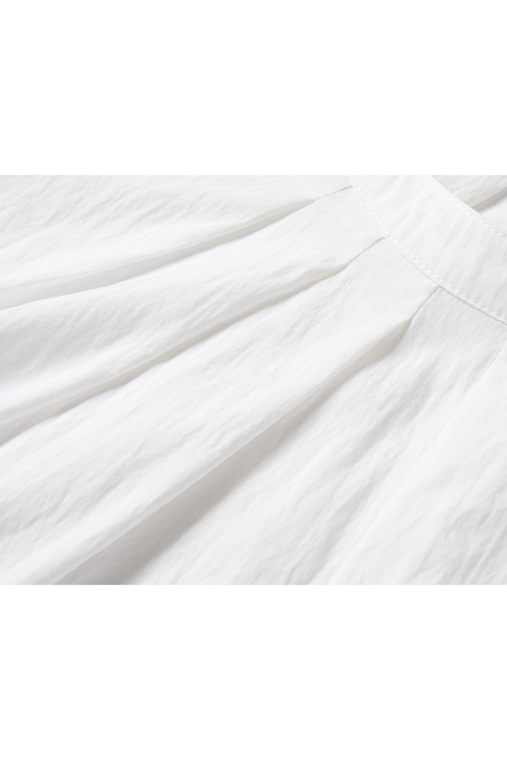 Pleated Collar Shirt