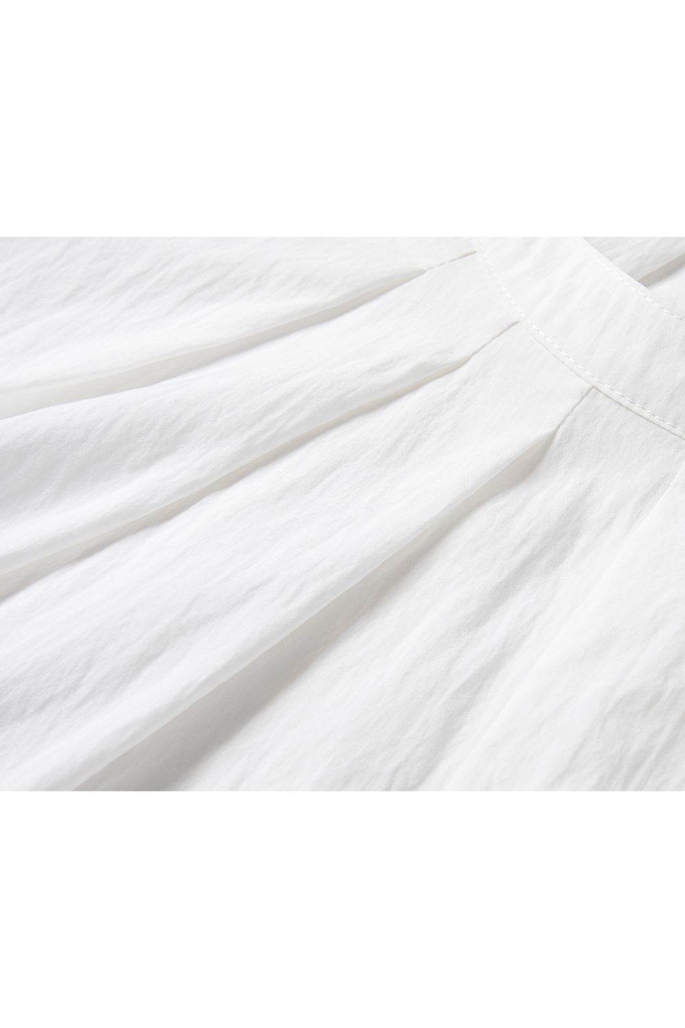 Pleated Collar Shirt