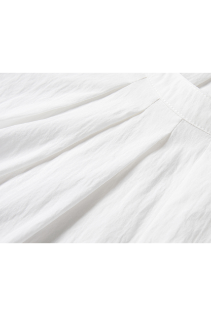 Pleated Collar Shirt