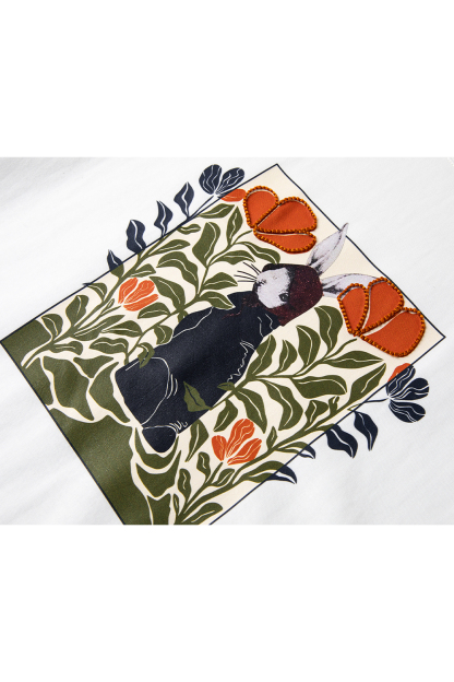 Rabbit Print T-Shirt