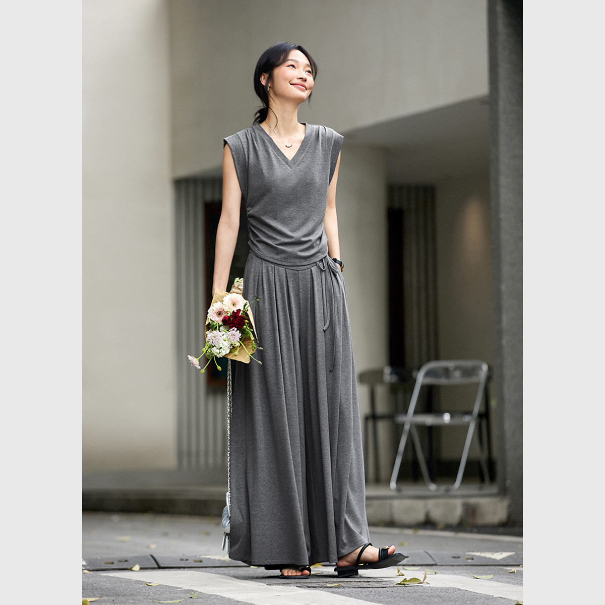 Gray Tone Comfortable Suit