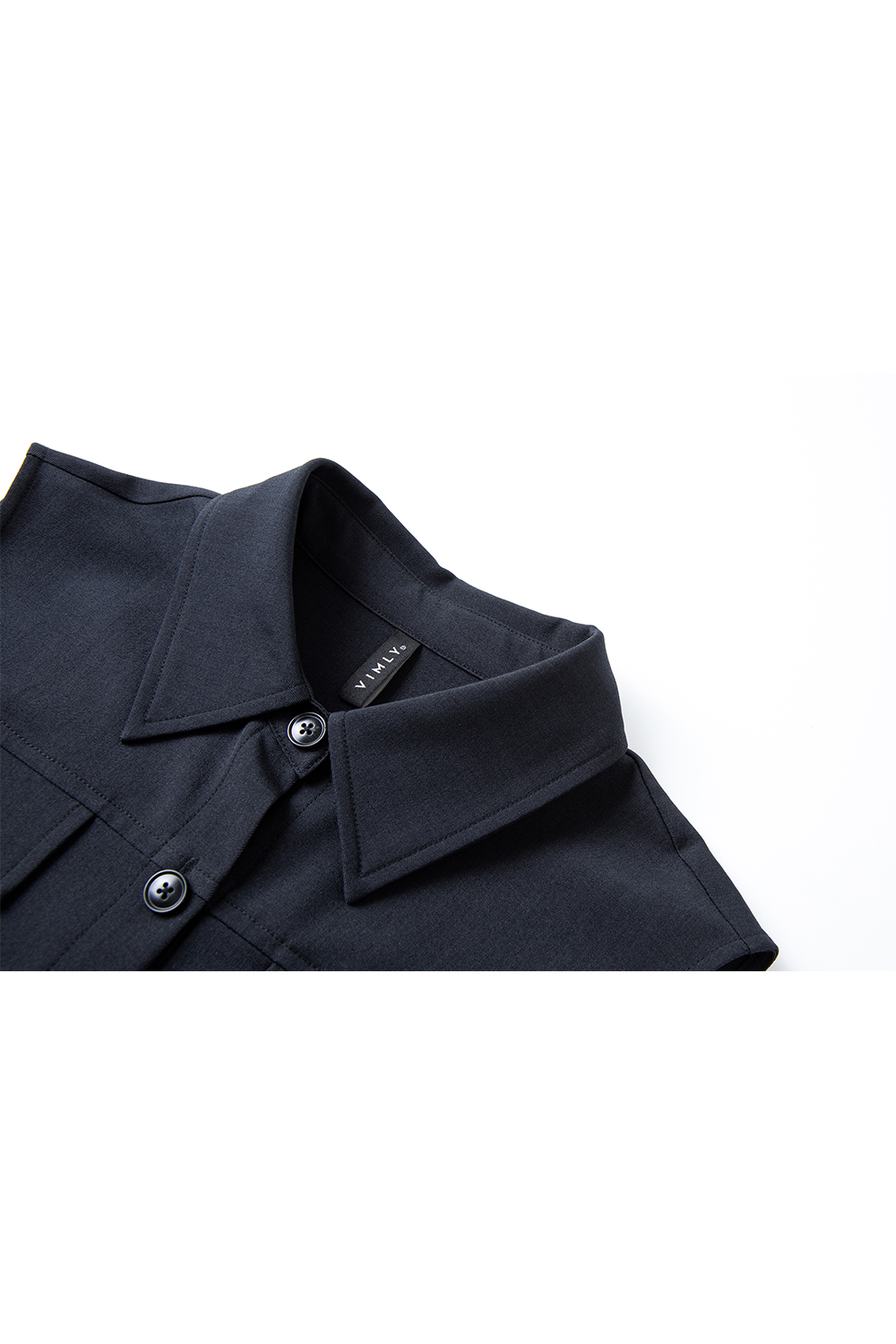 Commuting Simple Straight Dress-VIMLYSTORE