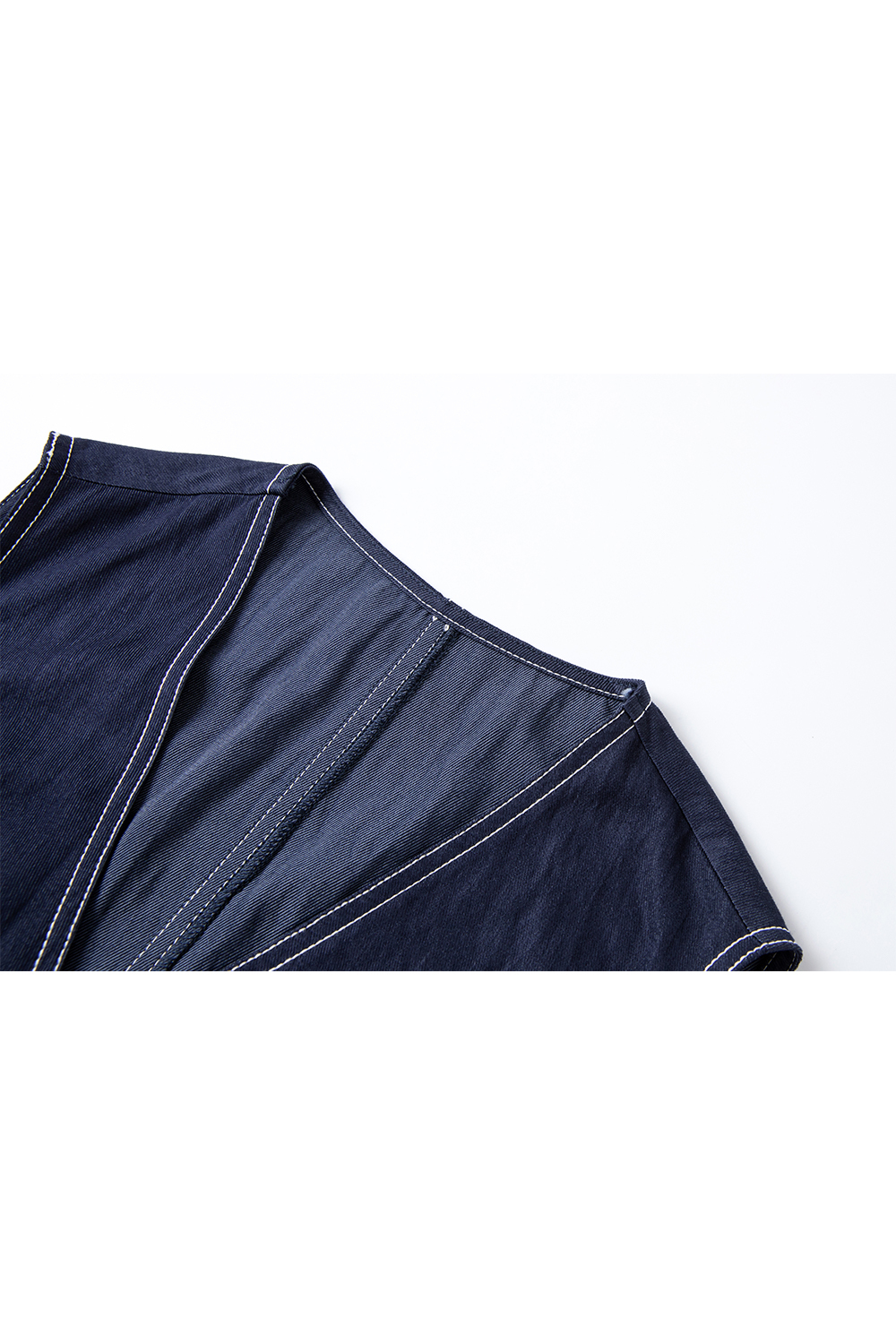 Exposed Stitching Casual Suit