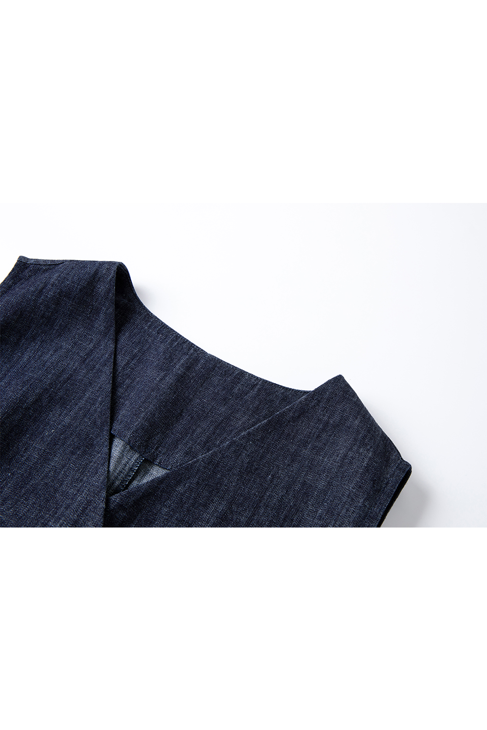 100% Cotton Vest Denim Suit