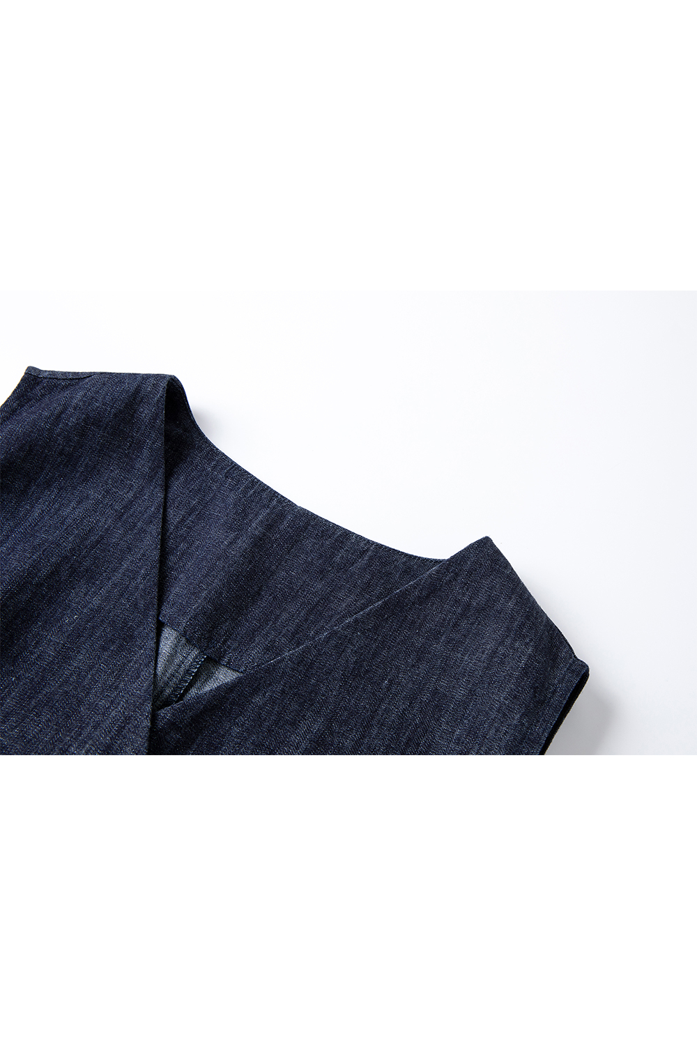 100% Cotton Vest Denim Suit