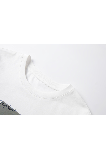 Exquisite Printed Round Neck T-Shirt