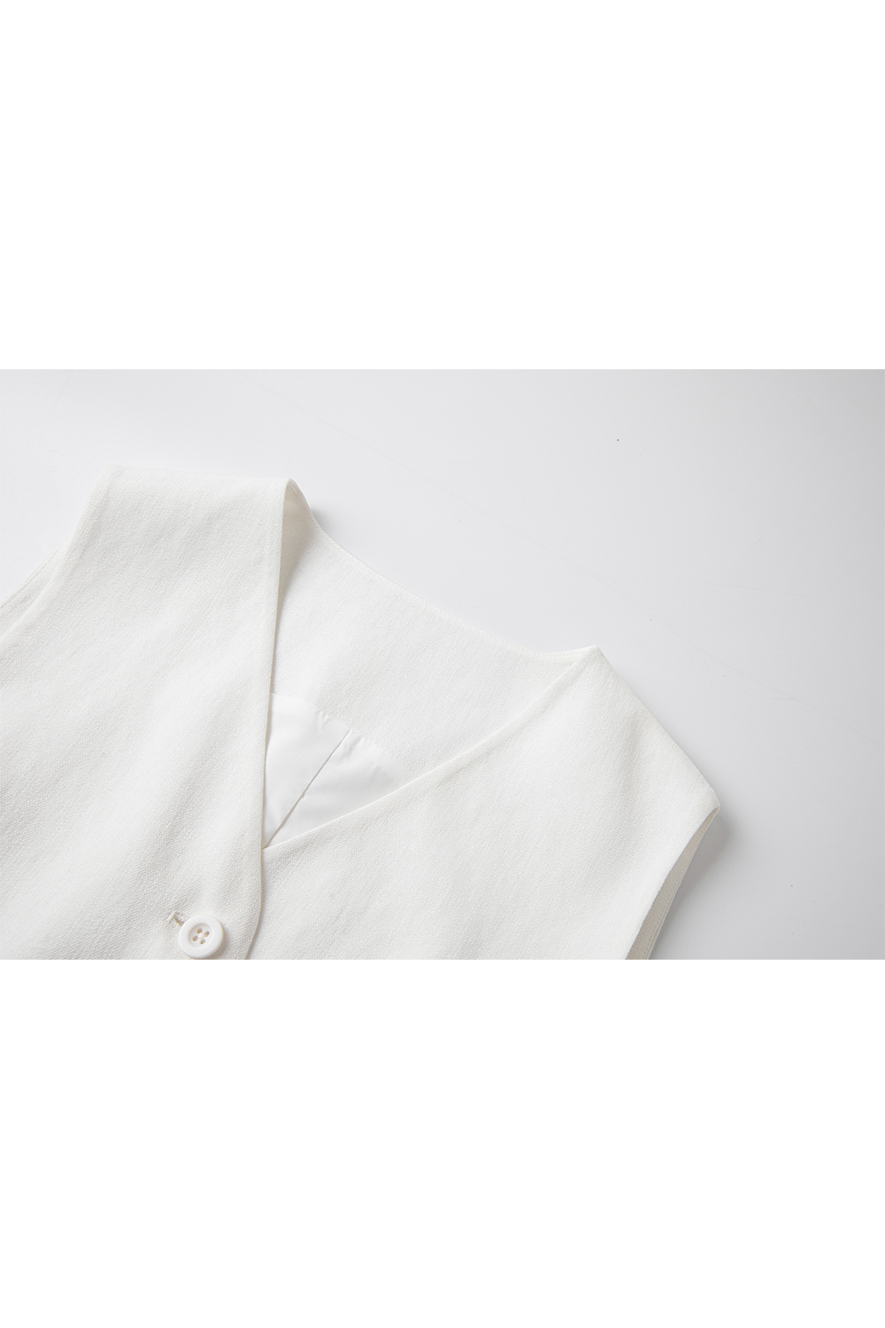 Off-White Simple Two-Piece Suit-VIMLYSTORE