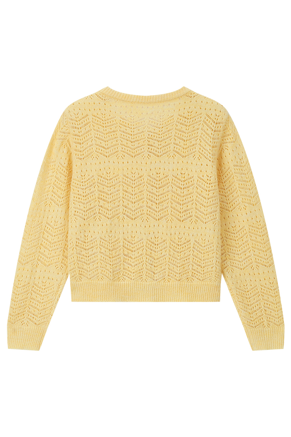 Hollow Crochet Knitted Cardigan-VIMLYSTORE