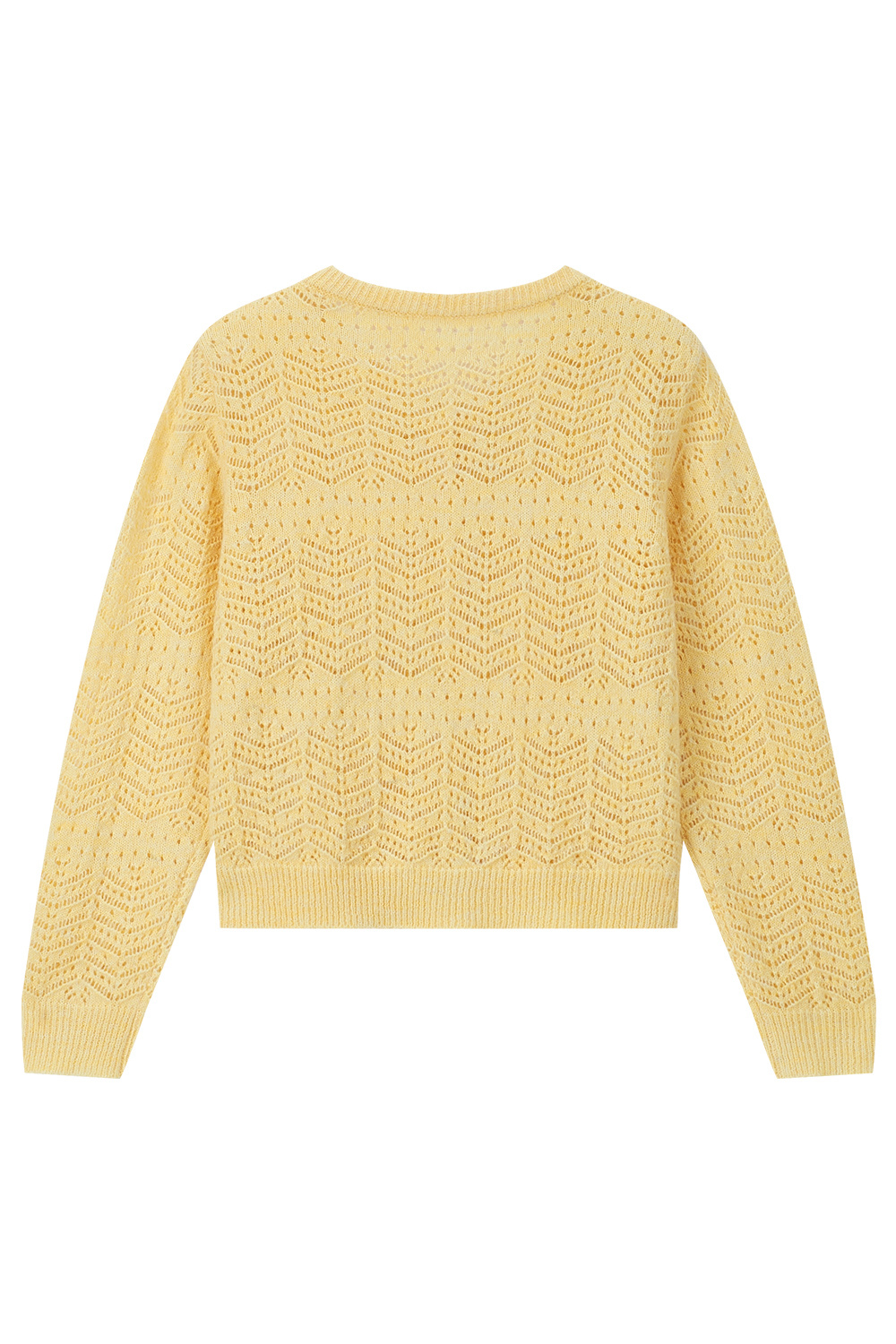 Hollow Crochet Knitted Cardigan