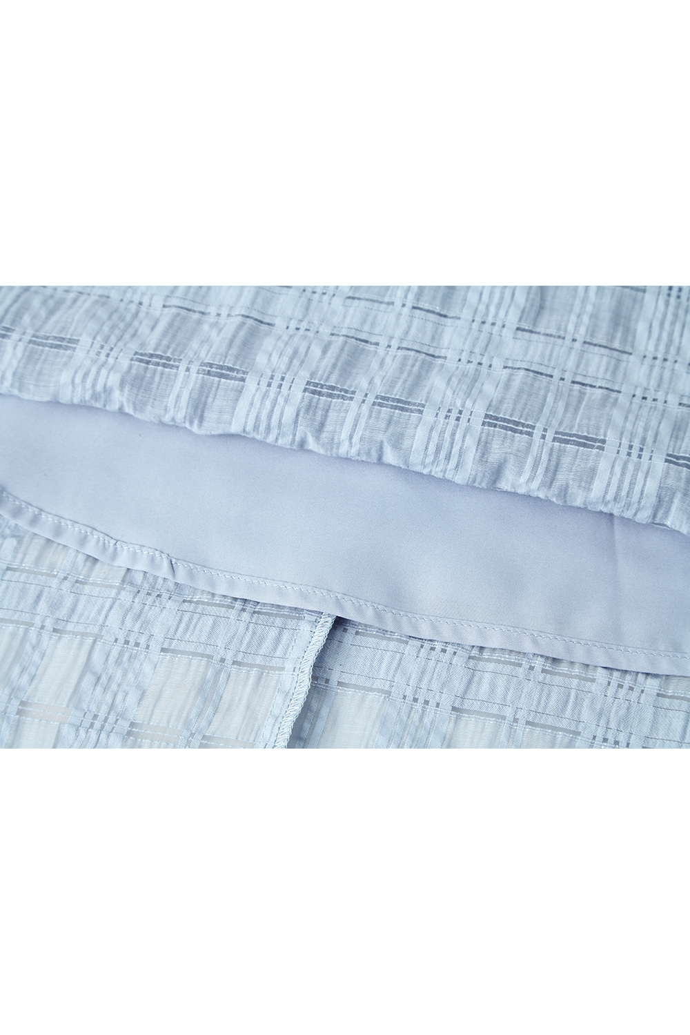 Hidden Plaid A-Line Skirt