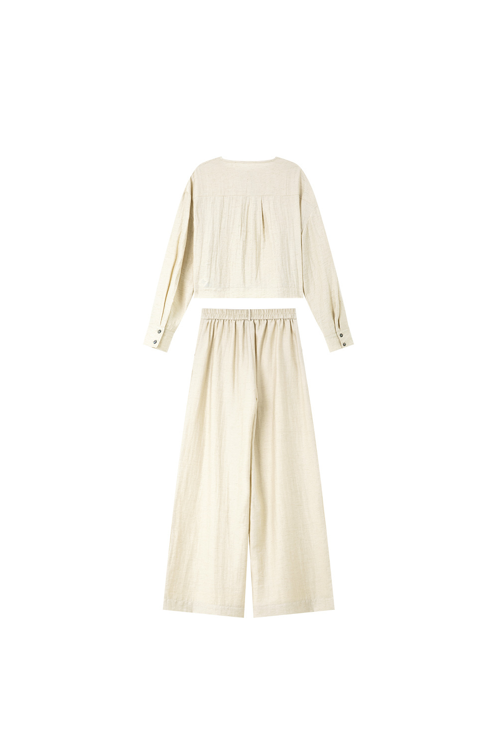 Casual Loose Linen Two-Piece Suit