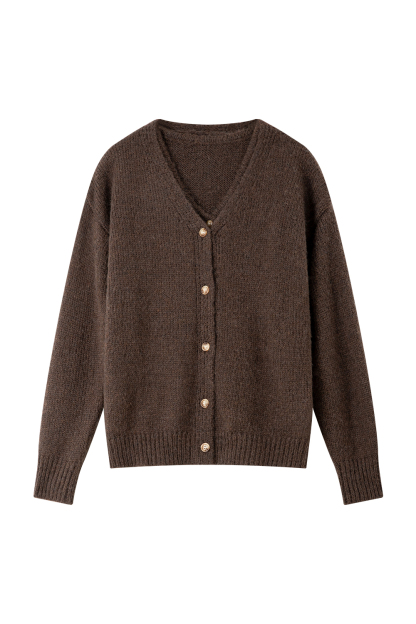 Wool Blend Knitted Top Two-Piece Set