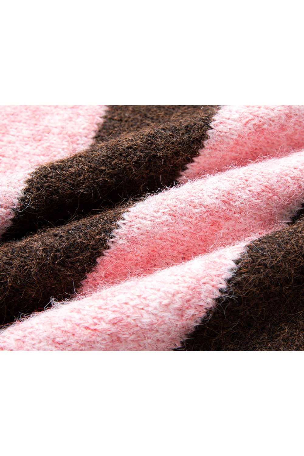 Contrast Striped Sweater-VIMLYSTORE