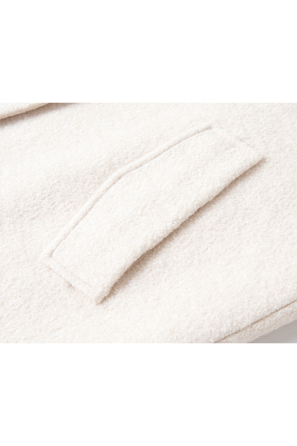 Cotton-padded and Thickened Wool-blended Coat-VIMLYSTORE