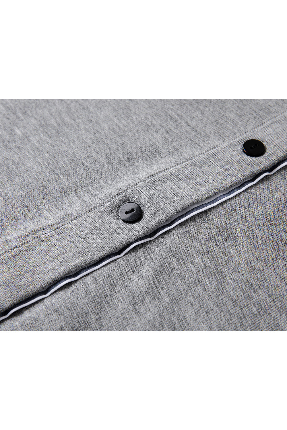 Striped Patchwork Design Knitted Cardigan-VIMLYSTORE