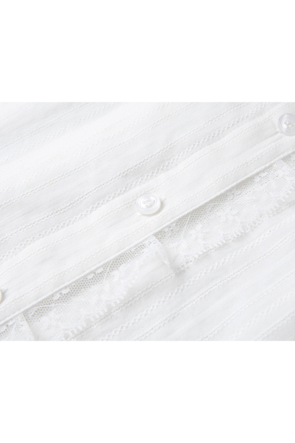 Hollow Lace Shirt