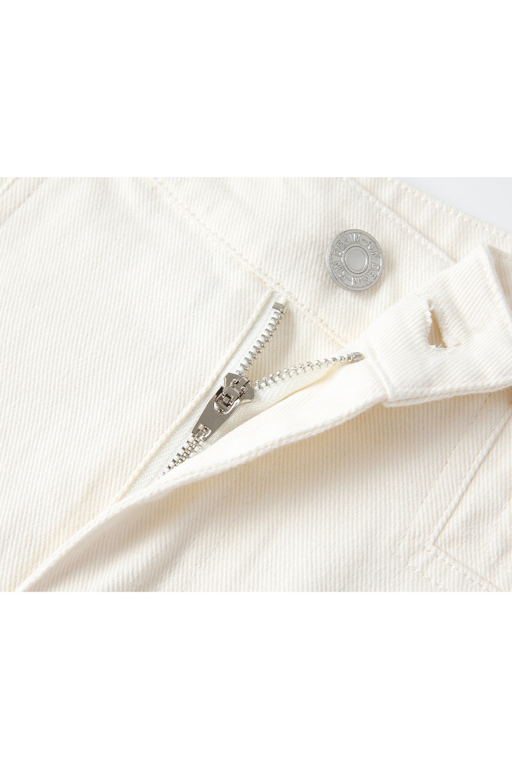 Cotton Denim Long Skirt-VIMLYSTORE