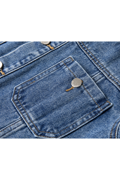Classic High Cotton Denim Jacket
