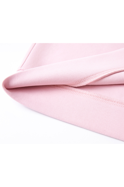 Pink Embroidered Sweatshirt
