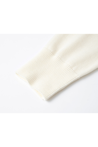 Simple Zippered Knitwear