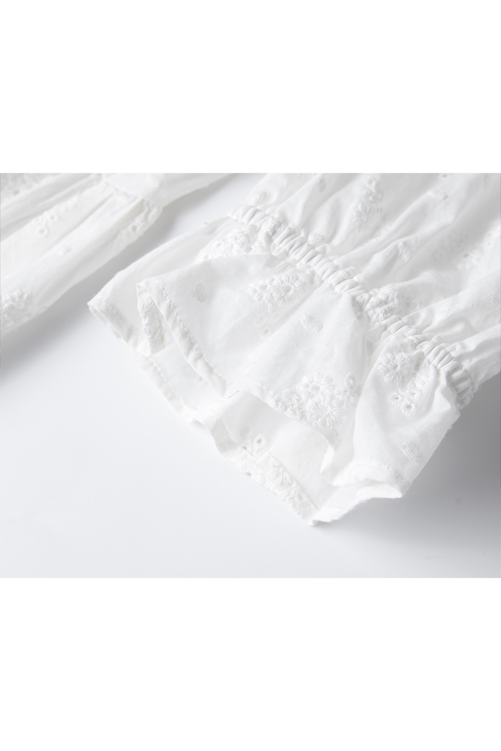 White Broderie Anglaise Dress