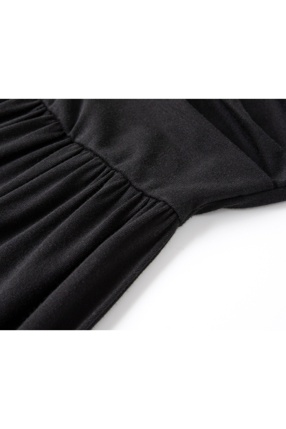 Black Strapless Dress