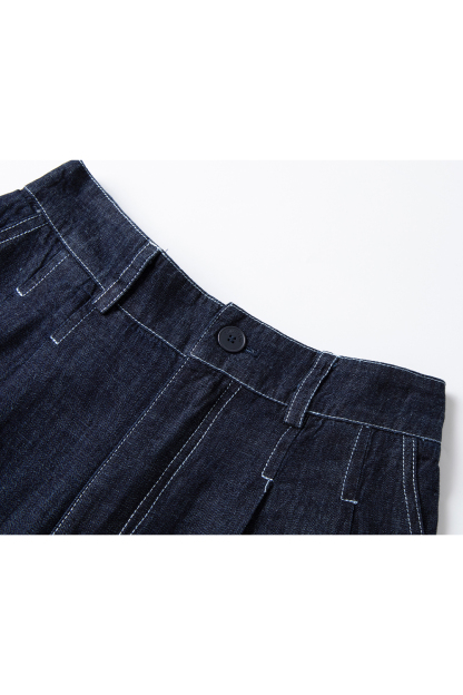 Loose Retro Denim Suit