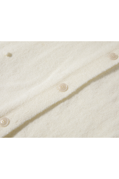 Dot Decoration Knit Cardigan