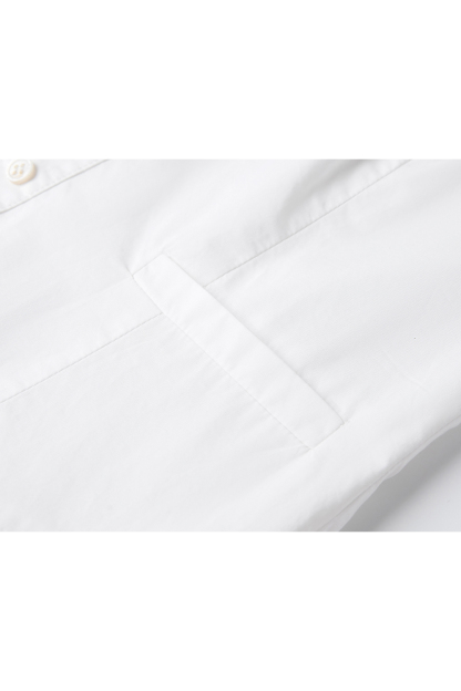 Solid Loose Cotton Dress