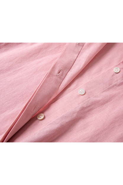 Lapel Shirt Dress