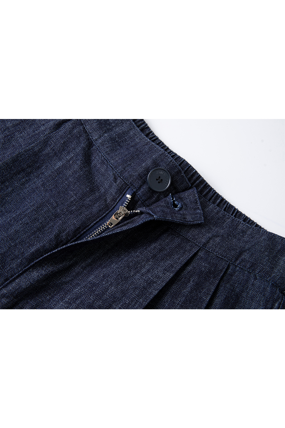 Old Money Style Pure Cotton Denim Suit