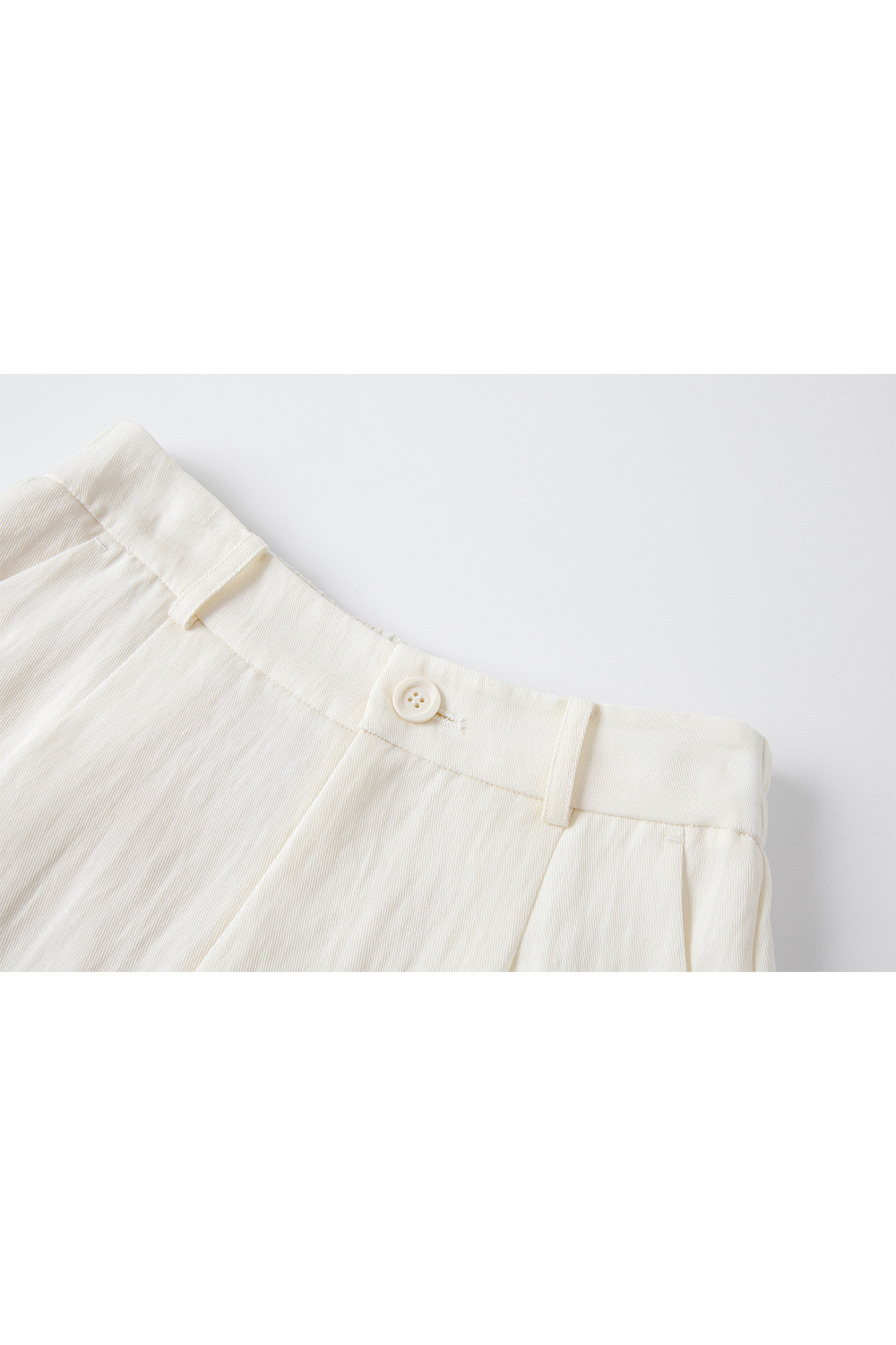 Raw-Edged Vest Straight Suit
