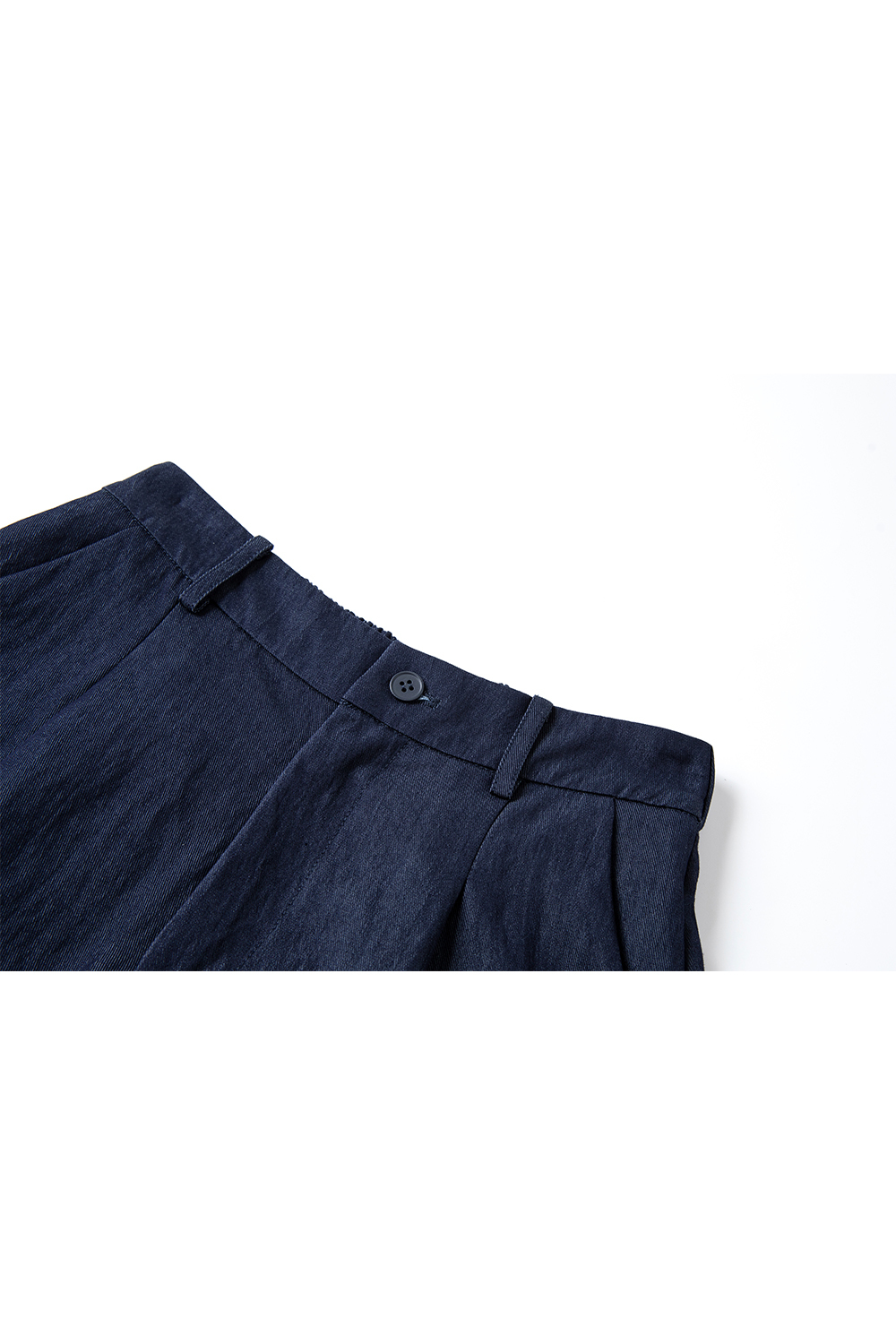 Raw-Edged Vest Straight Suit