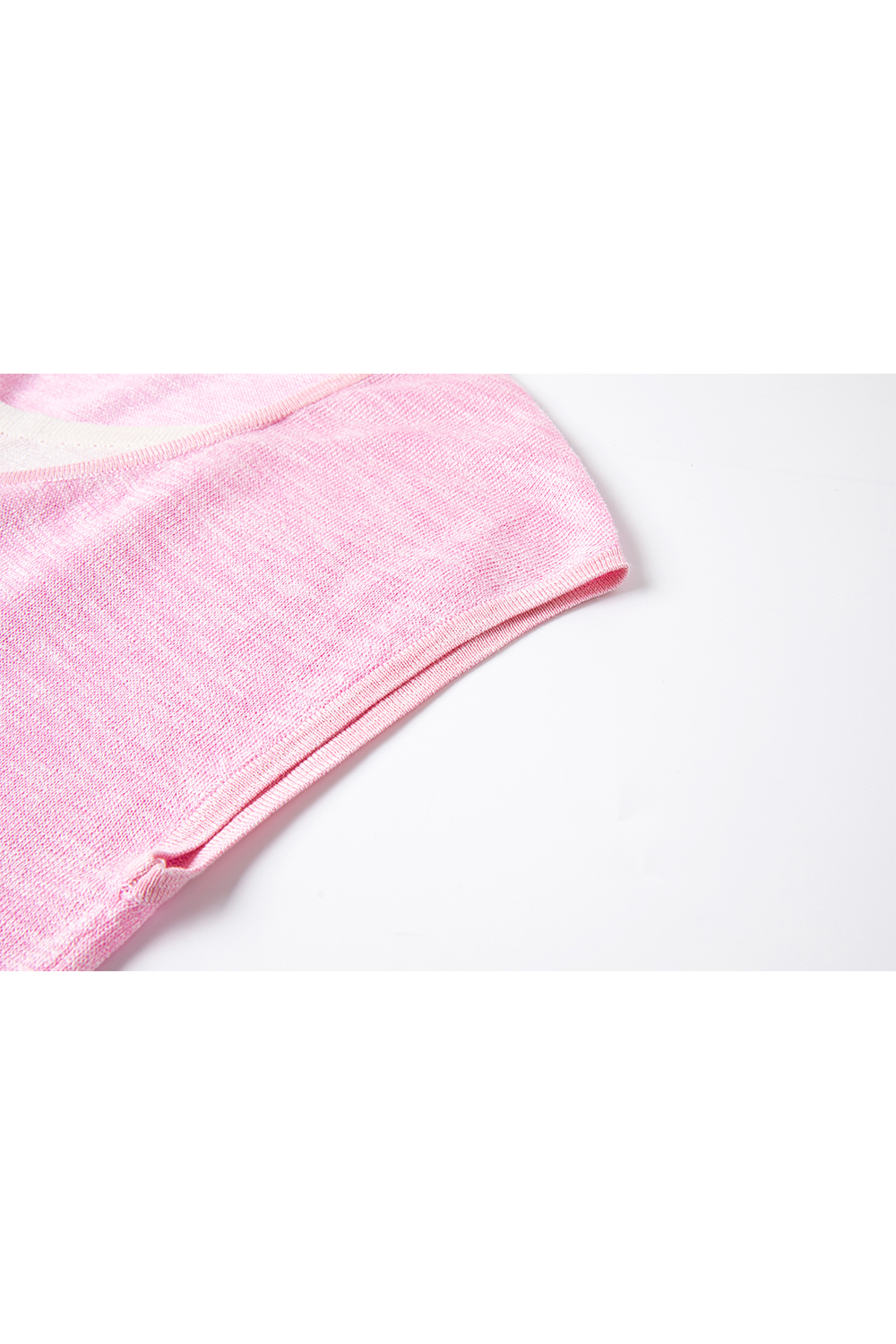 Fake Two-Piece Straight Knit Sweater