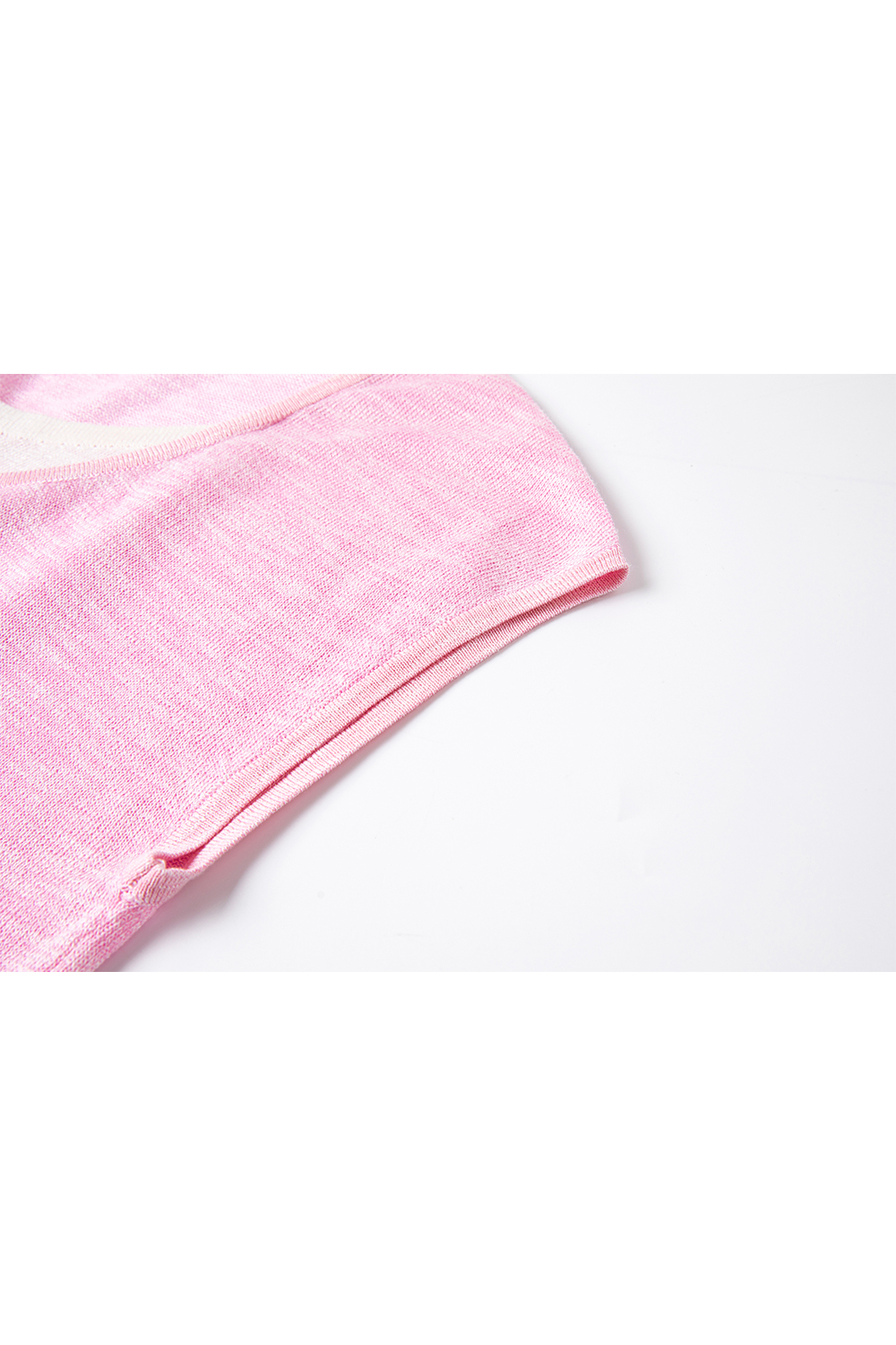 Fake Two-Piece Straight Knit Sweater