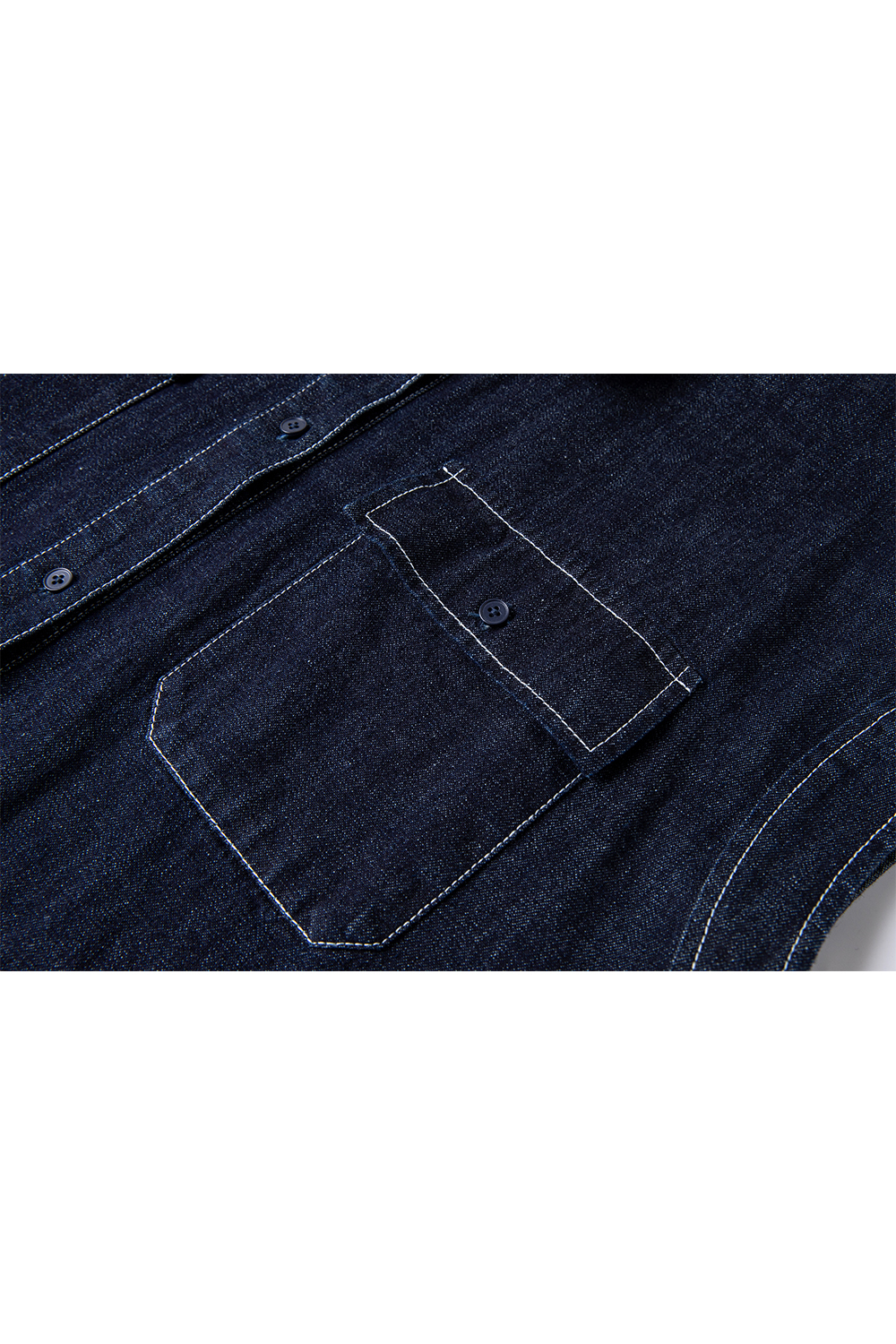 Straight Washed Denim Dress