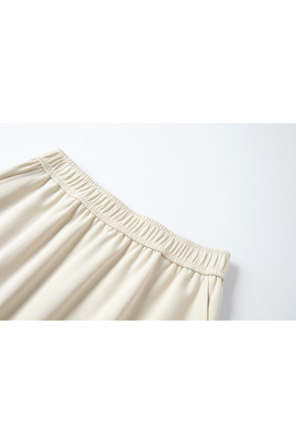 High-grade drawstring top skirt fashion Slim suit-VIMLYSTORE