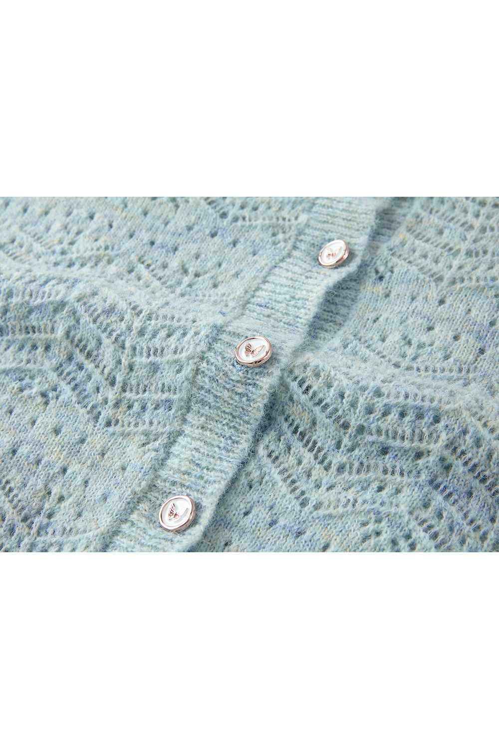 Hollow Crochet Knitted Cardigan-VIMLYSTORE