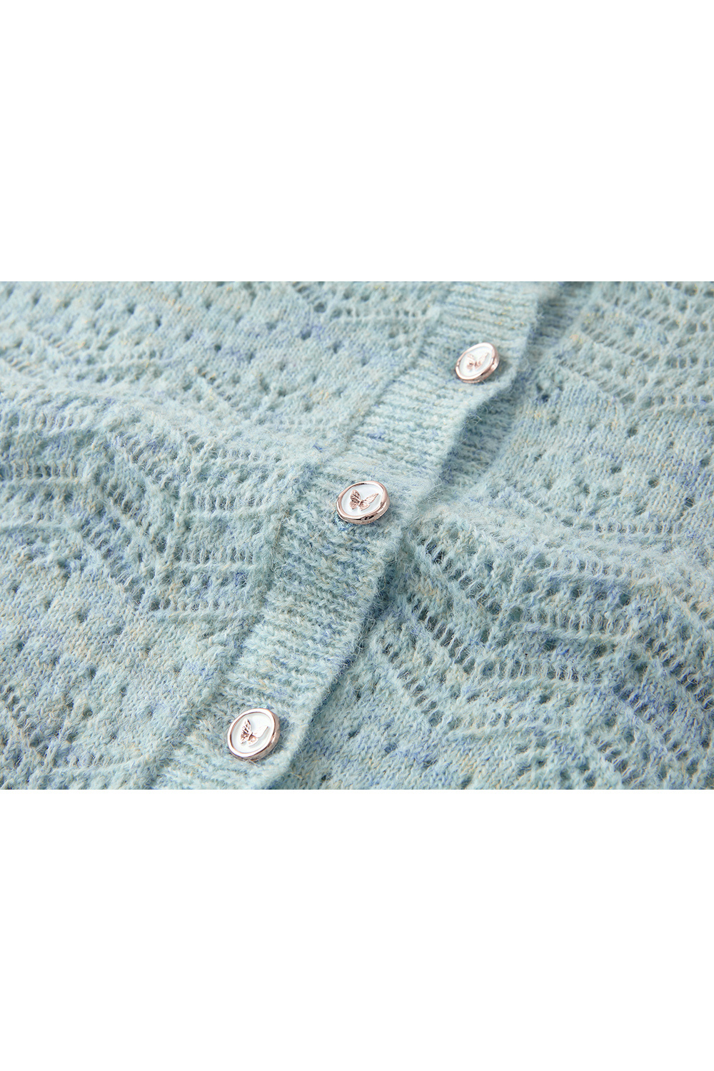 Hollow Crochet Knitted Cardigan