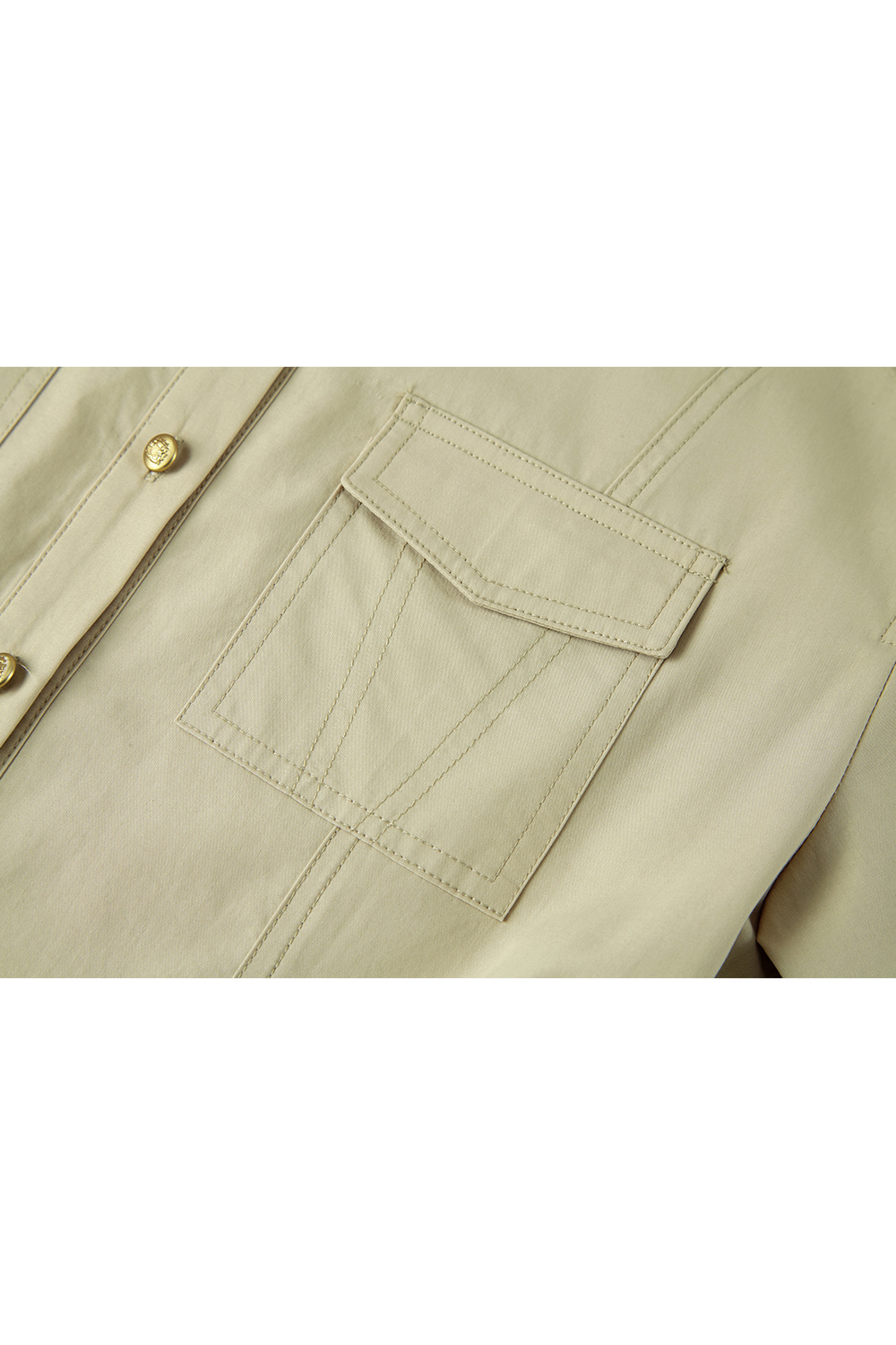 Polo Collar Shirt Dress-VIMLYSTORE