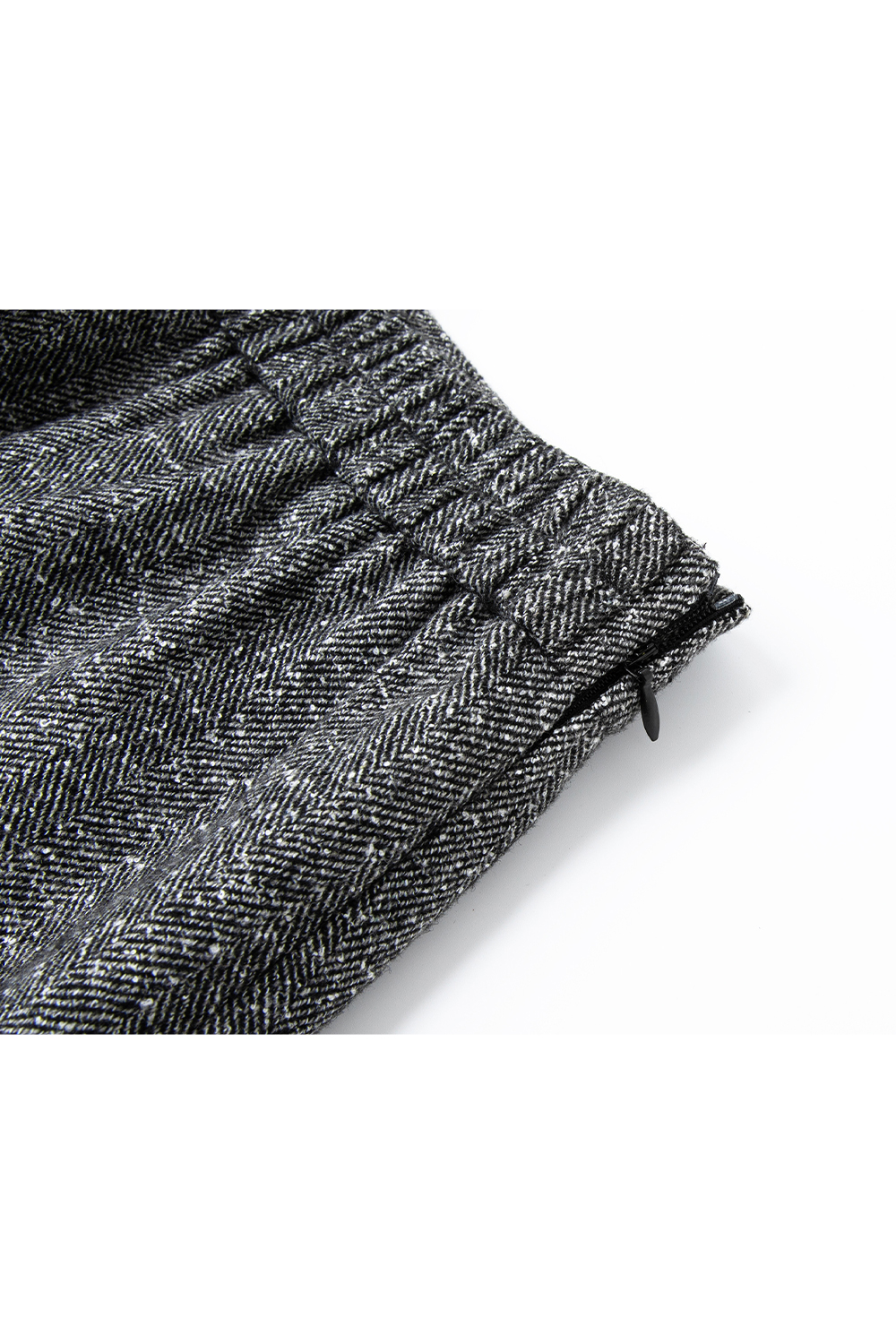 Herringbone Wool Suit-VIMLYSTORE