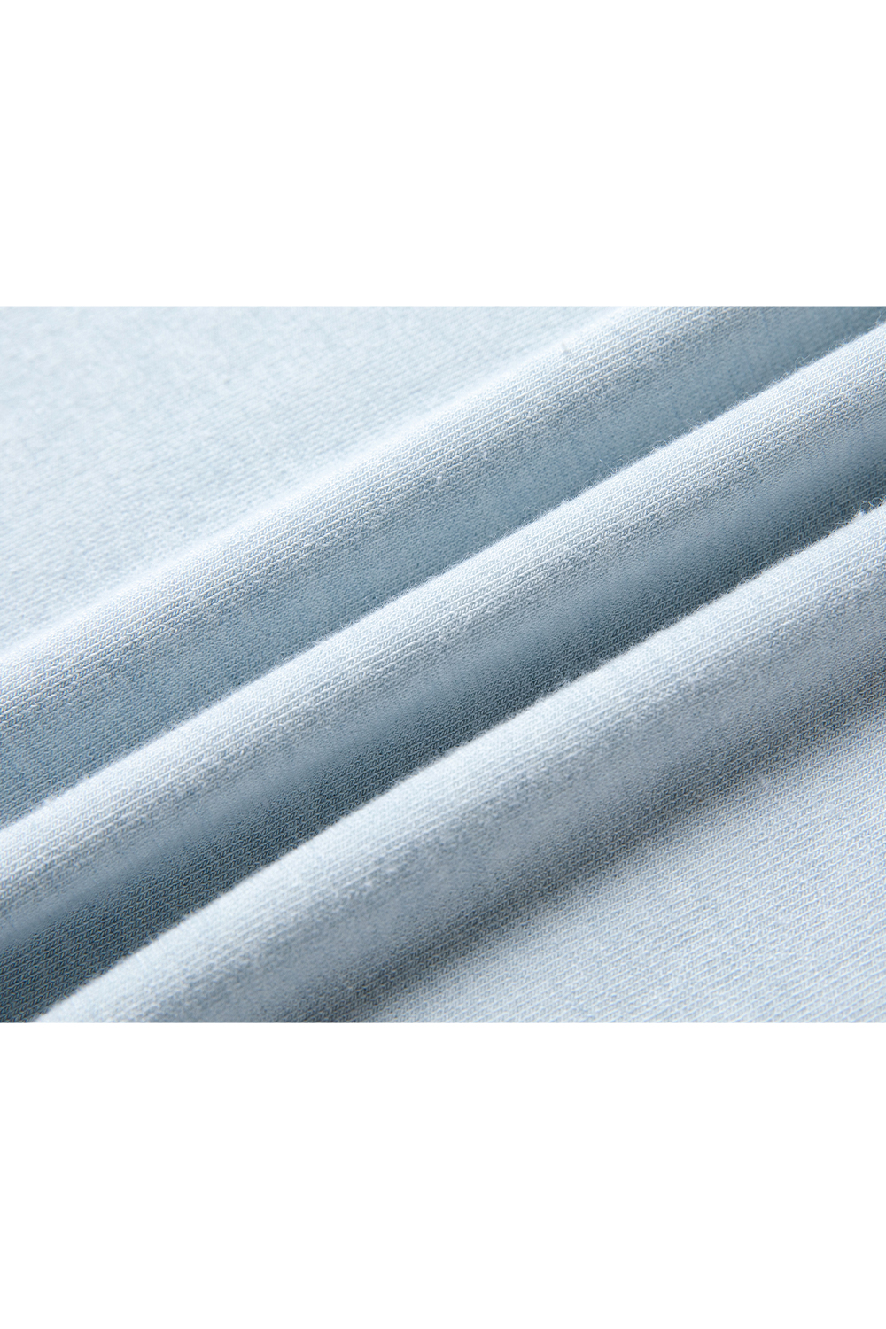 Natural Pleated Solid Color T-Shirt-VIMLYSTORE