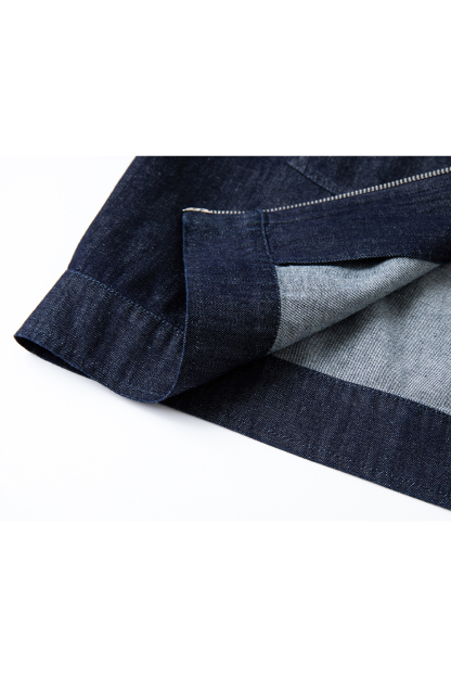 Neckline Design Denim Jacket